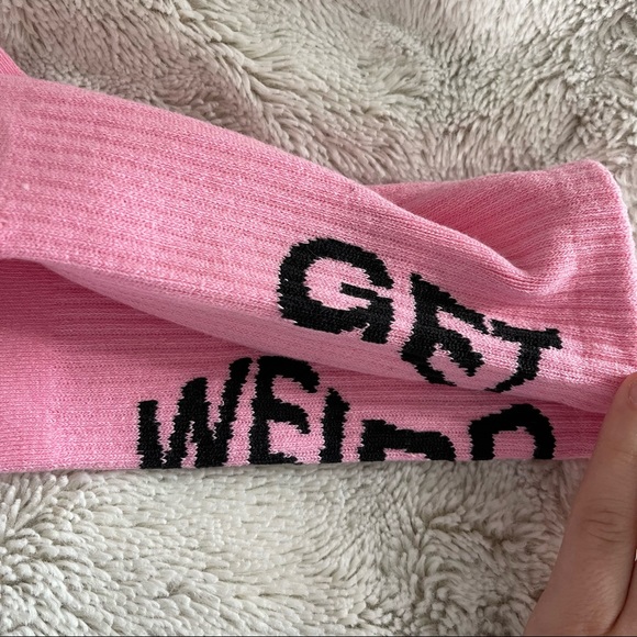 Sold out/limited edition Anti Social Social Club authentic “get weird” socks - Picture 3 of 3